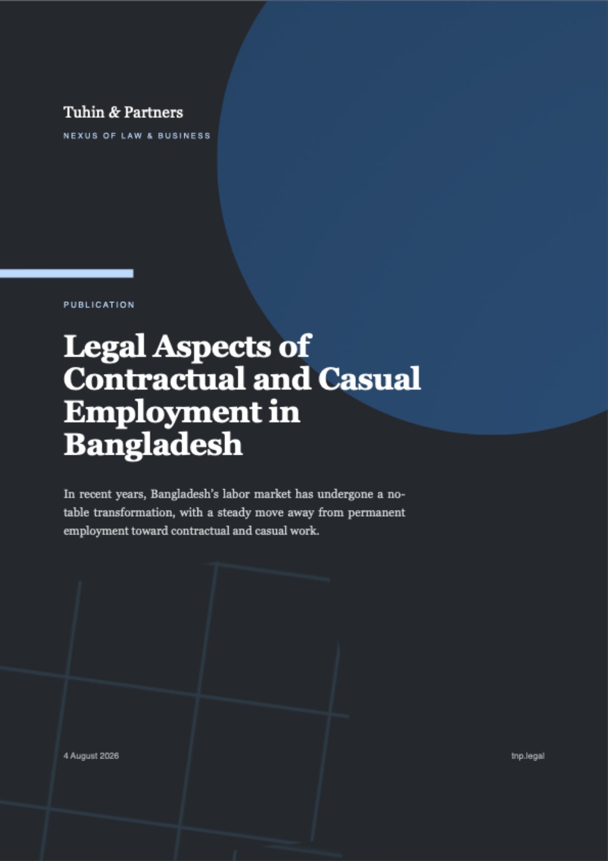 Legal Aspects of Contractual and Casual Employment in Bangladesh