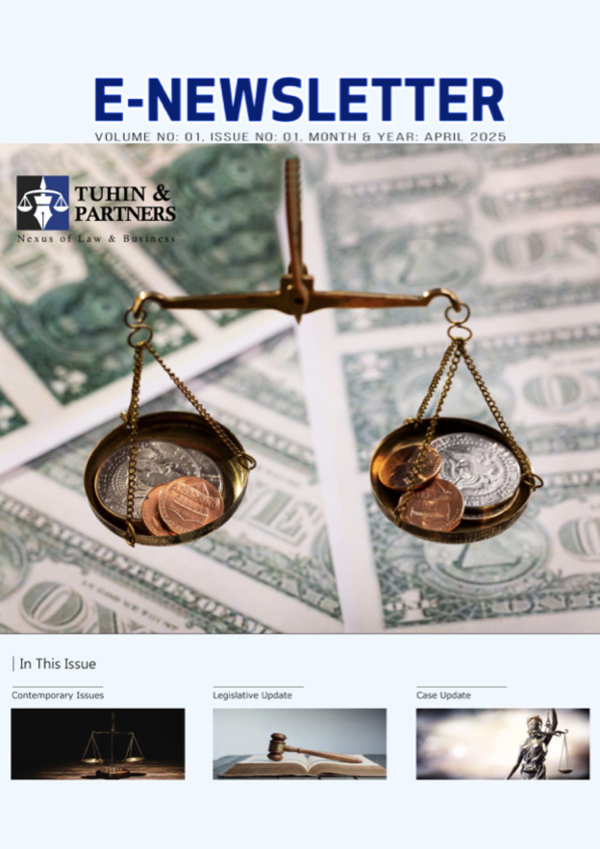 TNP eNewsletter Volume - 1, Issue - 1