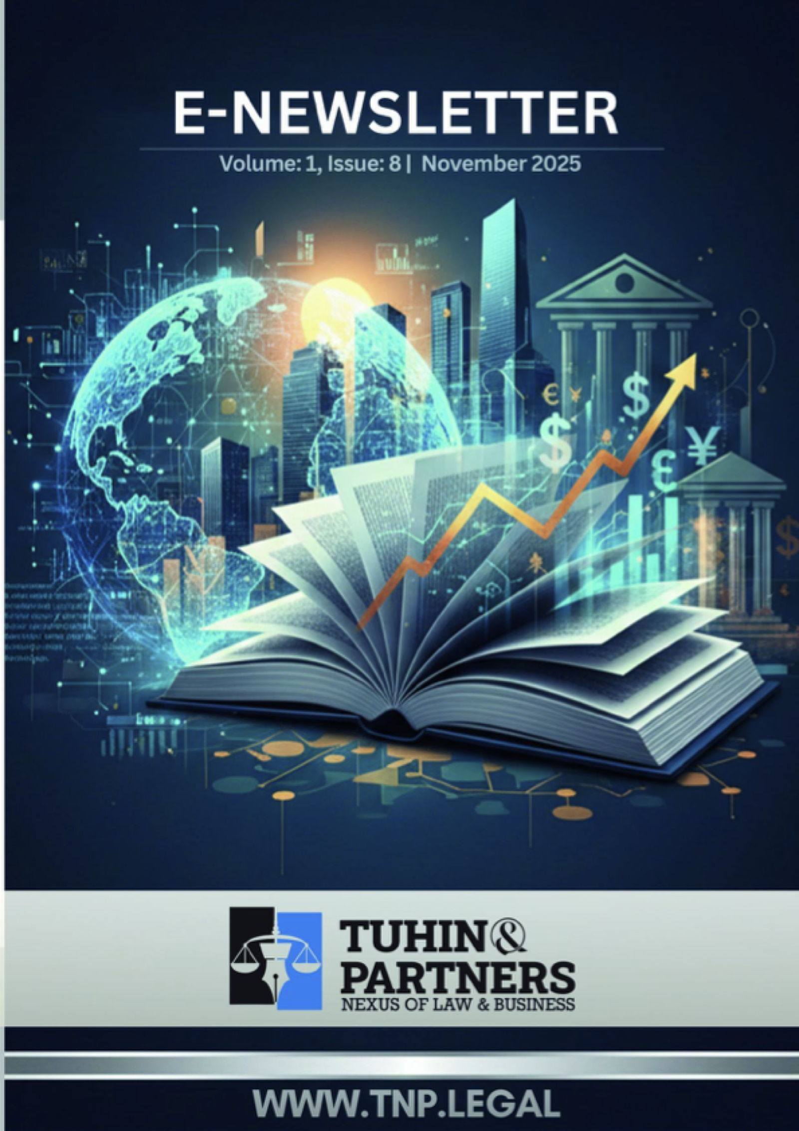 Cover of TNP eNewsletter Volume - 1, Issue - 8