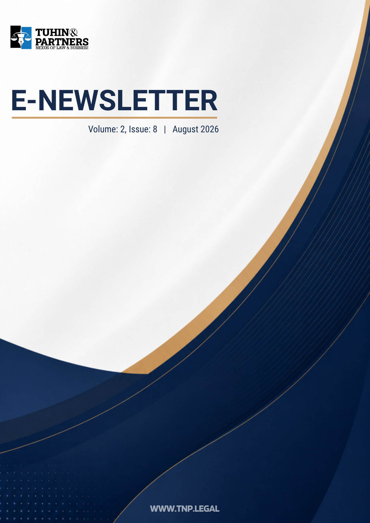 Cover of TNP eNewsletter Volume - 2, Issue - 8